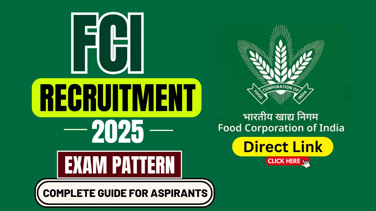 FCI Recruitment 2025