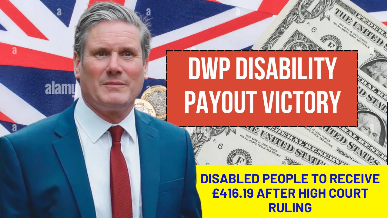 DWP Disability Payout Victory
